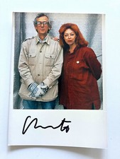 Christo: Christo und Jeanne Claude Portrait handsigniert