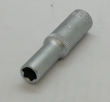 Normex Stecknuss Steckschlüssel Nuss 1/4" Zoll für 6-kant 6 mm Langnuss (90)