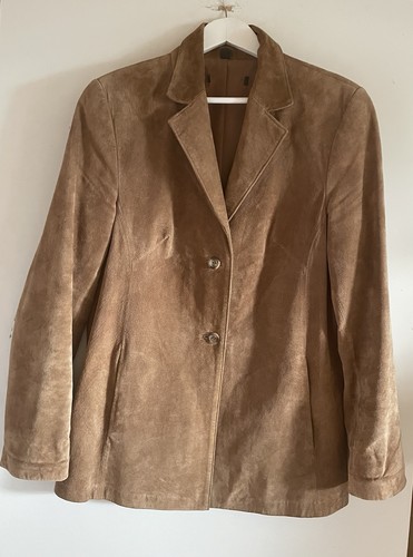 Damen wildleder lederblazer - wildleder,