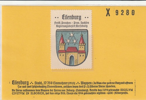 Reklamemarke wappen von - reklamemarke,