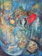 Marc Chagall: Die Braut Mit
