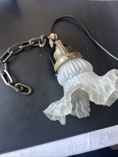 Antike Jugendstil Hängelampe