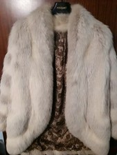 Echter Polarfuchs Jacke -