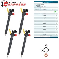 4x 04L130277BD - 28565336 Delphi Injektor für Audi, Seat, Skoda, VW 1.6 TDI