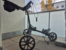 Bag Boy Trolley Nitron Auto Open, schwarz, gebraucht