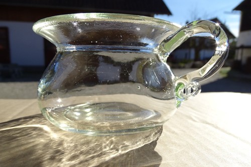 1920 kleiner glas nachttopf - kleiner,