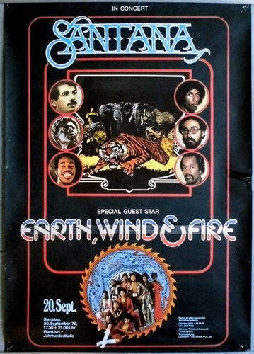 Santana 1975 earth wind - -,
