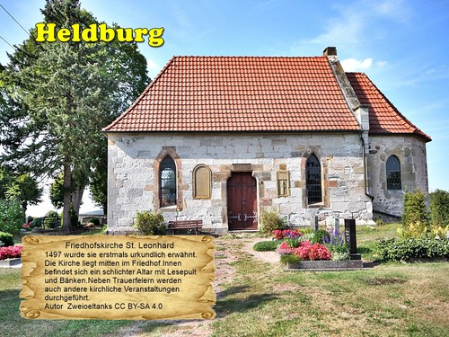 Heldburg friedhofskapelle - heldburg,