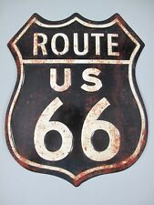 Blechschild XXL Route 66