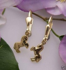 Kinder Ohrringe Hänger Pferd