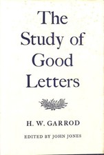 The Study of Good Letters by