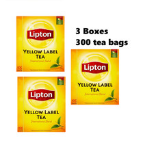 NEU 3x Boxen LIPTON Yellow