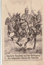 AK Deutsche Kavallerie auf der