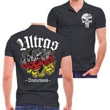 Herren Poloshirt Polohemd Ultras Deutschland verein mannschaft stadion auswärts 