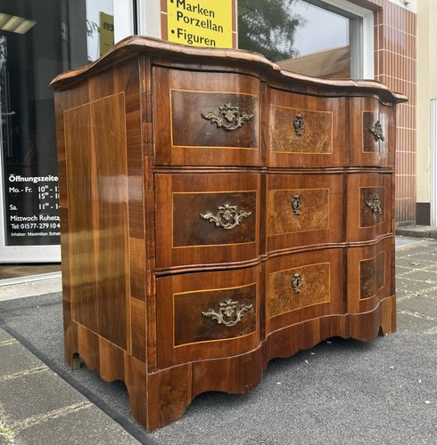 Barock kommode nussbaum - nussbaum, um