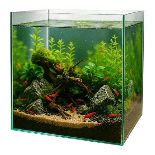 Würfel aquarium 30x30x30 - würfel,