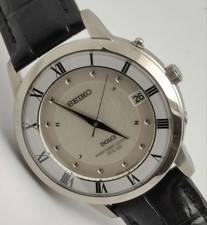 Seiko Dolce Solar Radio Wave Lightweight Titanium Watch 7B22-0AJ0