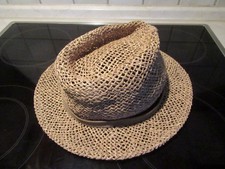 Sommerhut, Strohhut, SEEBERGER, Größe: M