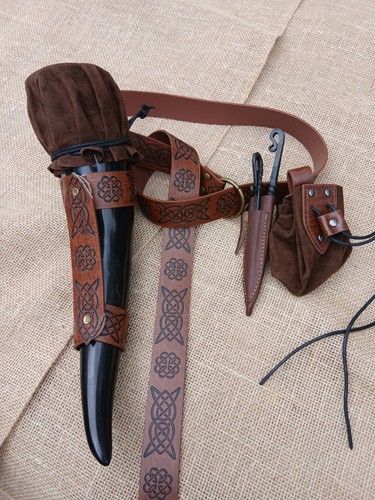 Wikinger trinkhorn messer - wikinger,