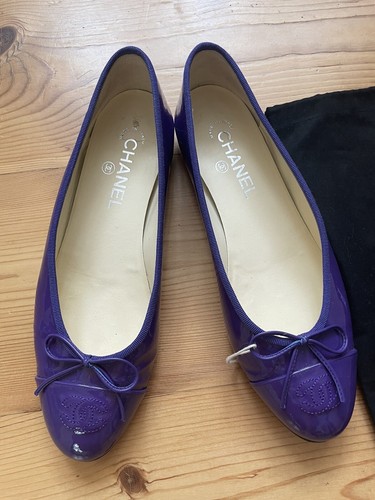 Chanel lack ballerina größe - ballerina,