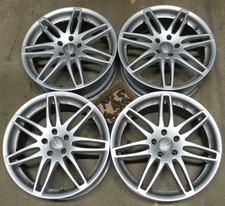 Satz Alufelgen 4 Stück 8,0Jx19 SR4-19 ET35 5x112 mit Radbolzen für Audi A8 D3 4E