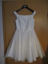 Brautkleid Kurz Ivory Gr. 36
