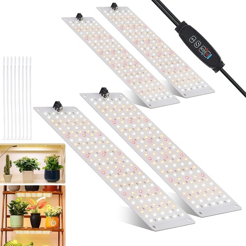 4er set led pflanzenlampen - set,