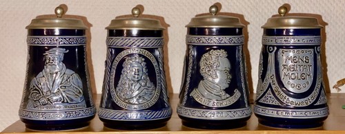 Jahresseidel bierkrüge - m&r,