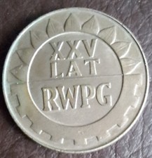 Polen 20 Zl. 1974.  RWPG