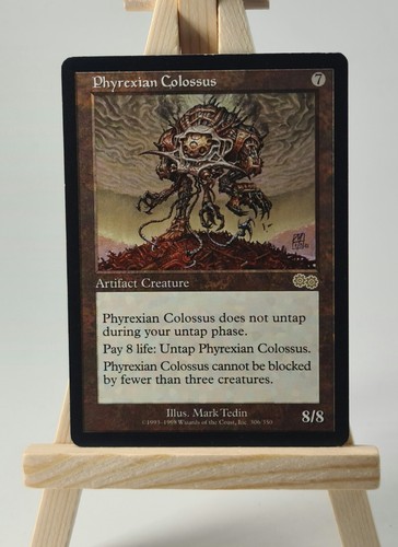 Phyrexian colossus urza - phyrexian,
