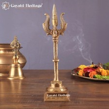 Brass Shiva Trishul Trident