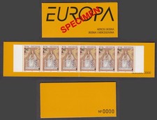 EUROPA CEPT Bosn Herz (Kroatische Post Mostar) 1996 MH SPECIMEN postfr./** (MNH)
