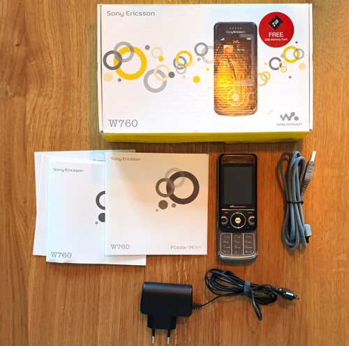 Sony ericsson w760 schwarz - ericsson,