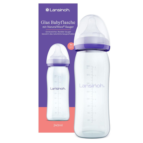 Lansinoh glas babyflasche mit - lansinoh,