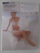 NEU & OVP: TCHIBO 3 PAAR STRUMFPHOSEN! 15 DEN Gr. 44-46 bzw L! Puder oder braun!