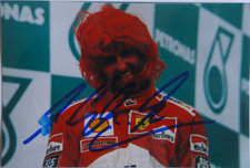 Michael Schumacher  orig. Autogramm 9x13 SCUDERIA FERRARI