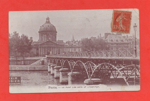 Paris pont des arts - le,