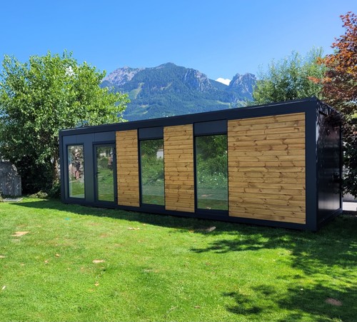 Bürocontainer 9x3 ferienhaus - bürocontainer,