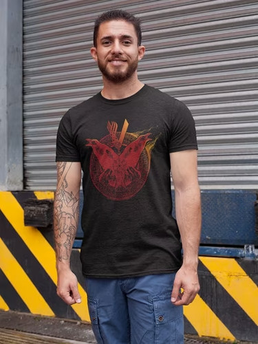 Vikings flame herren shirt - vikings,