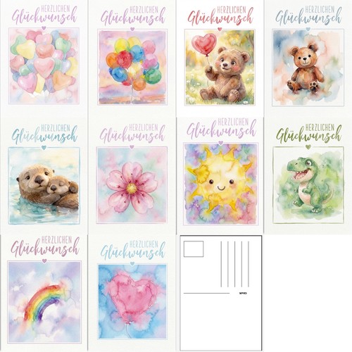 100x geburtstagskarten - 100x,