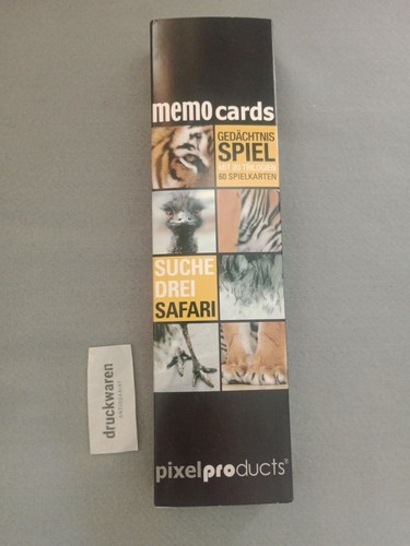 Memocards suche drei - memocards:, safari