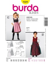 burda kids Schnittmuster #9509