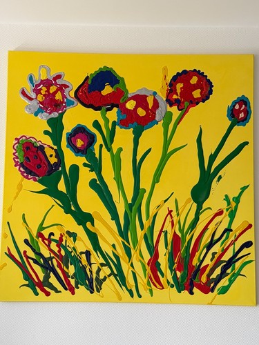 Acrylbilder handgemalt - acrylbilder,