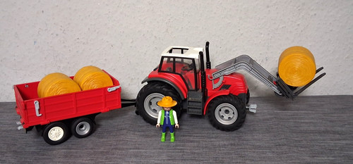 Playmobil traktor mit - playmobil,