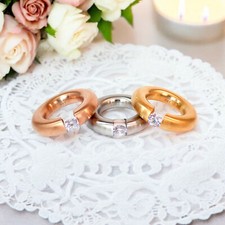 Damenring edelstahlring - damenring,
