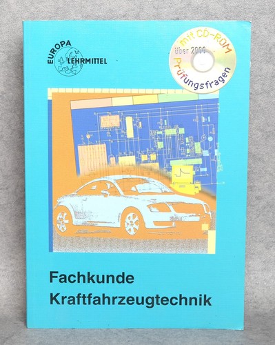 Fachkunde kraftfahrzeugtechnik - fachkunde,