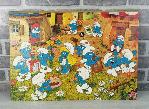 Die schlümpfe puzzle - die,