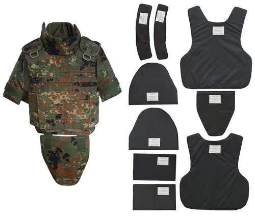 Schutzweste sk1 flecktarn - schutzweste,
