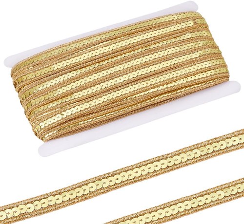 Paillettenband polyester 9m - paillettenband,