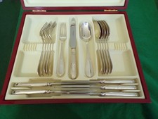 Robbe & Berking BELVEDERE Menübesteck für 6 Personen 18 Teile Silber 150er TOP !